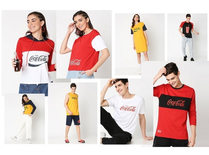 'Bewakoof' teams up with Coca Cola for a new apparel range